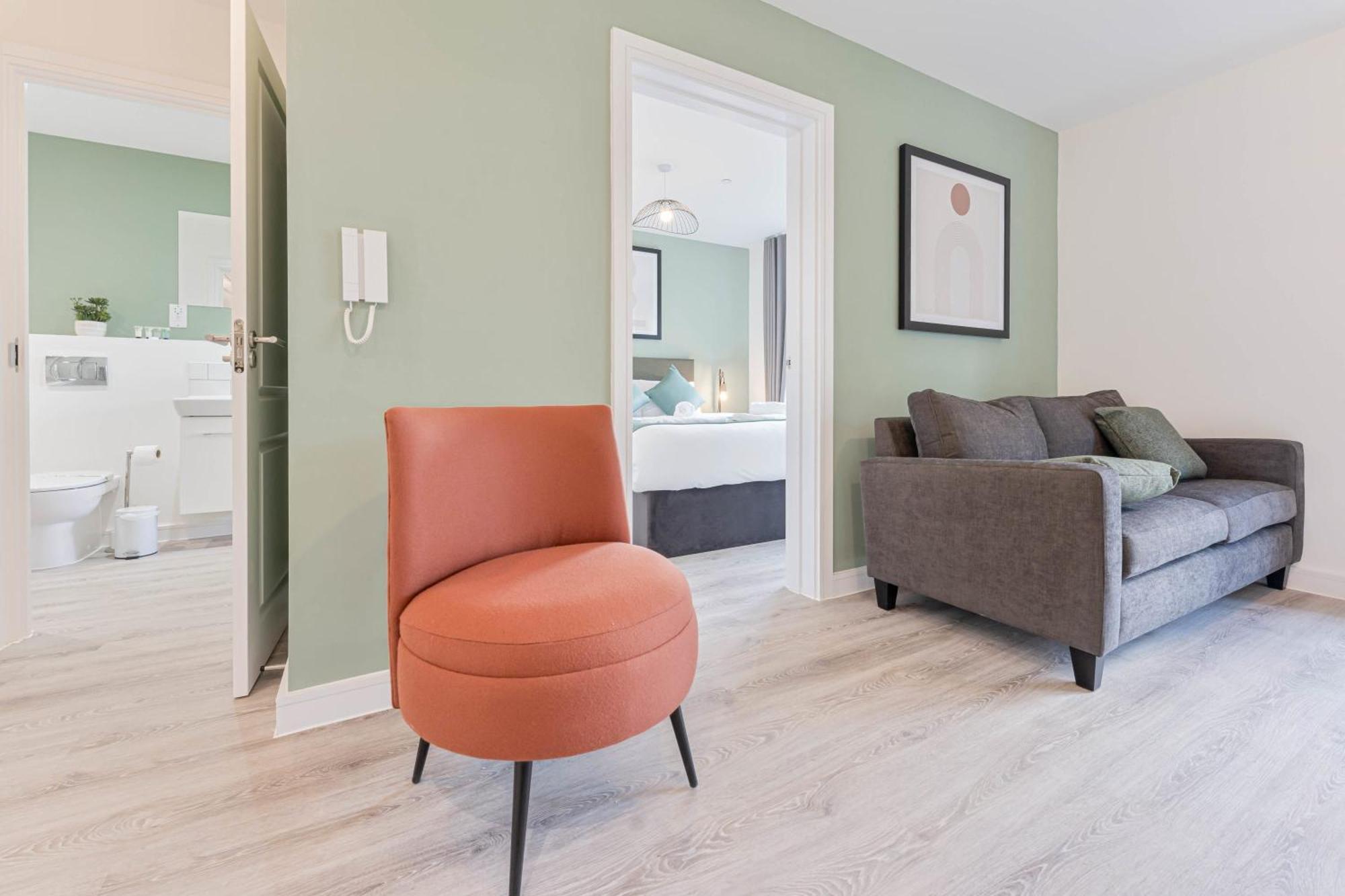 Stayzeni, Hardwick House Derby Lovely 2 Bed Flat Exterior foto