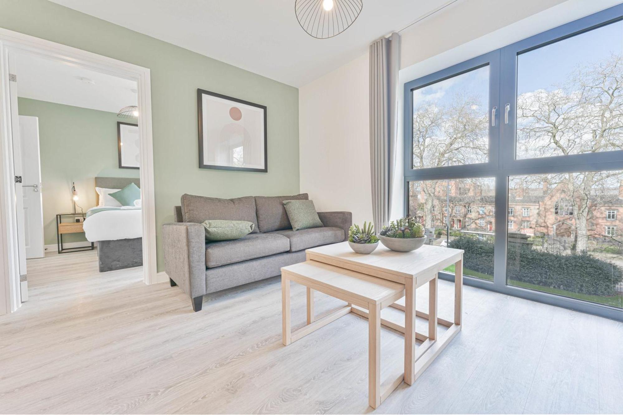 Stayzeni, Hardwick House Derby Lovely 2 Bed Flat Exterior foto
