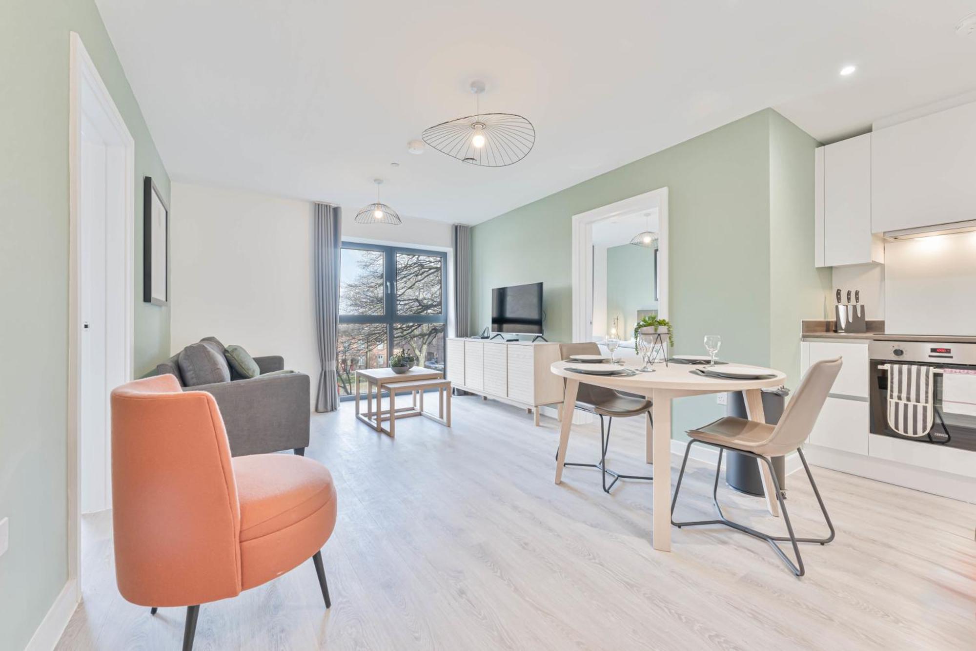Stayzeni, Hardwick House Derby Lovely 2 Bed Flat Exterior foto